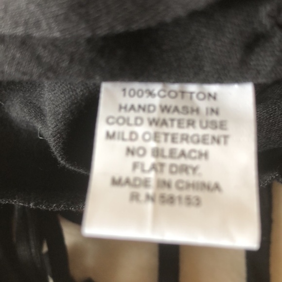 Raga Tank with t-shirt fringe and cross crossed back size XS New! - Picture 11 of 11